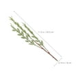 thumbnail image 2 of PTOOTP Artificial Pine Picks for Crafts, Realistic Green Pine Branches, 8 Pieces for Floral Arrangements and Decorations, 2 of 8
