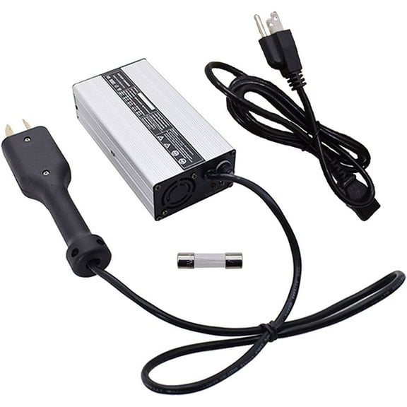 LABLT 36 Volt Golf Cart Battery Charger 5A Crows Foot Plug Replacement for Club Car DS EZGO TXT Yamaha