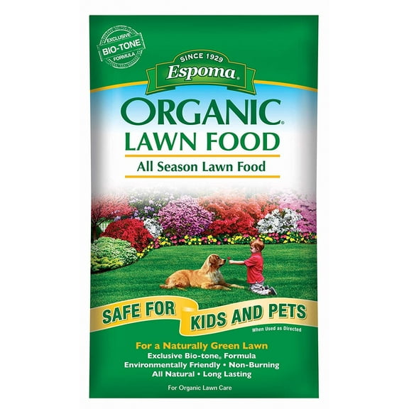 Espoma EOLF28  Organic All Season Lawn Food, 28-Pound