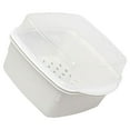 thumbnail image 3 of MasteelfCA Microwave Vegetable Steamer Box Double Layer Plastic Steamer Kitchen Steaming Case With Lid, 3 of 8