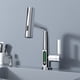 thumbnail image 5 of Bewildely Grifo de lavabo premium 3 modos de flujo de agua y rotación de 360° Grifo de baño premium de fácil instalación Accesorios de baño oro, 5 of 6