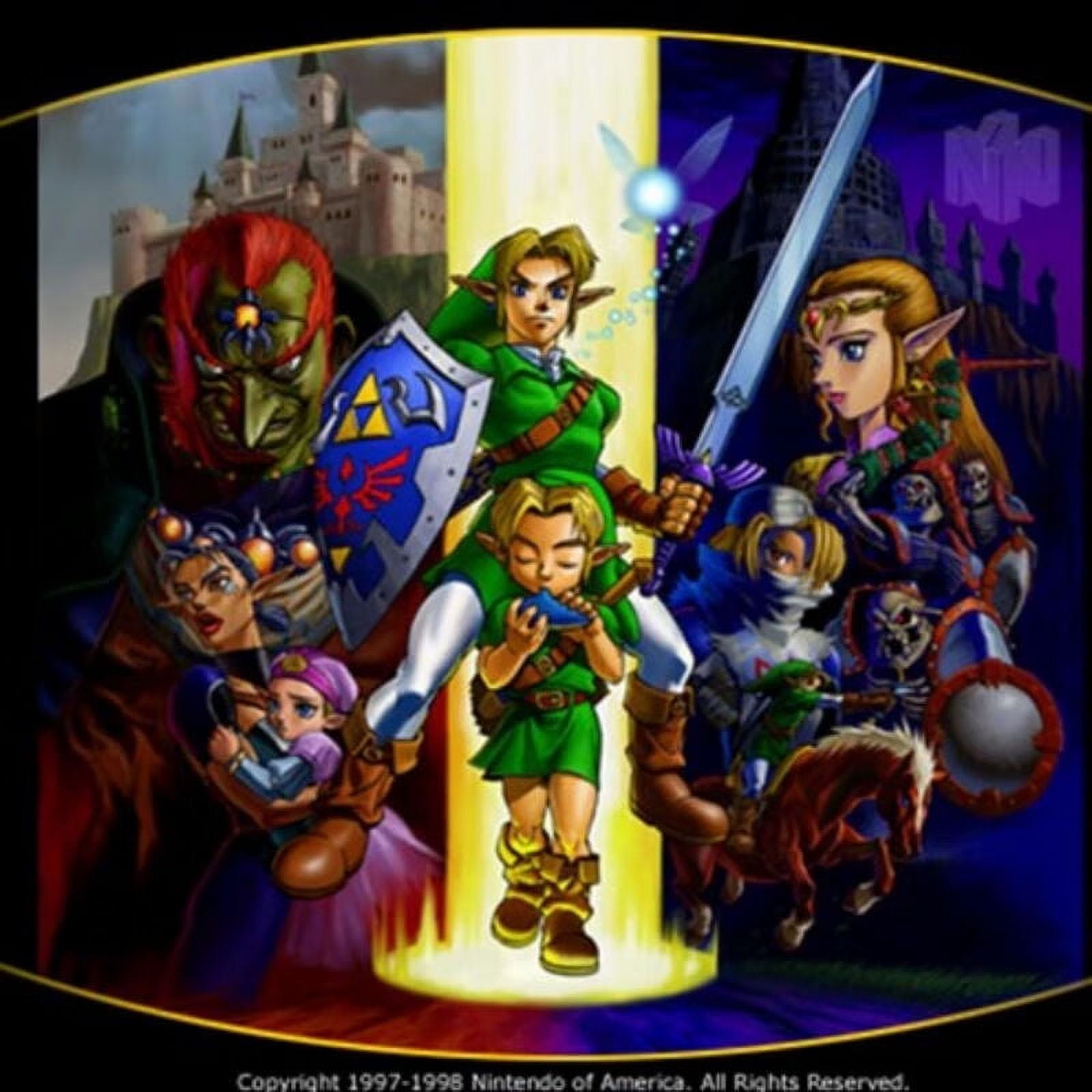 Legend of Zelda, The - Ocarina of Time Nintendo 64 (N64) ROM Download - Rom  Hustler