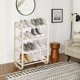 thumbnail image 4 of Zapatero, organizador de zapateros, zapatero para dormitorio, puerta de casa, artefacto de almacenamiento, multicapa, montaje rápido, zapatero fácil, zapatero de acero inoxidable, 4 of 6