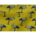 thumbnail image 4 of oneOone Viscose Jersey Fabric Heron Block Printed Craft Fabric BTY 60 Inch Wide, 4 of 5