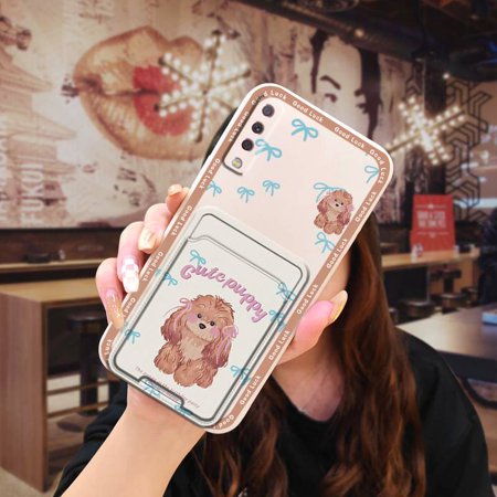 KDY-Phone Case For Samsung Galaxy A7 2018/A750, Durable Fashion Design Anti-knock Phone lens protection Silicone Back Cover TPU Solid color Full wrap Card sleeve Colorful protective Cute