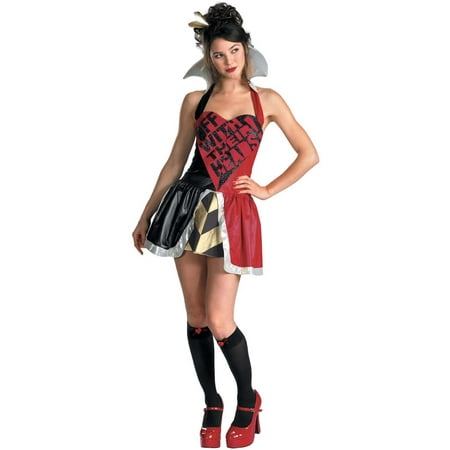 Alice in Wonderland Queen Of Hearts Teen Costume