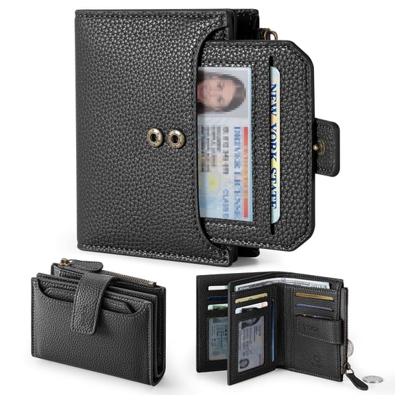 Small Women's Wallet RFID Blocking Bifold Wallet for Women