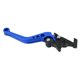 thumbnail image 5 of Par de manijas de freno y clutch de tambor Higoodz aluminio 22 mm 7/8 para motocicleta Azul, 5 of 7