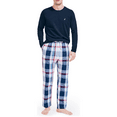 thumbnail image 4 of Mens Pajama Pants Lounge Pants Comfy Soft Sleepwear Pants Pj Drawstring Bottoms with Pockets, 4 of 6