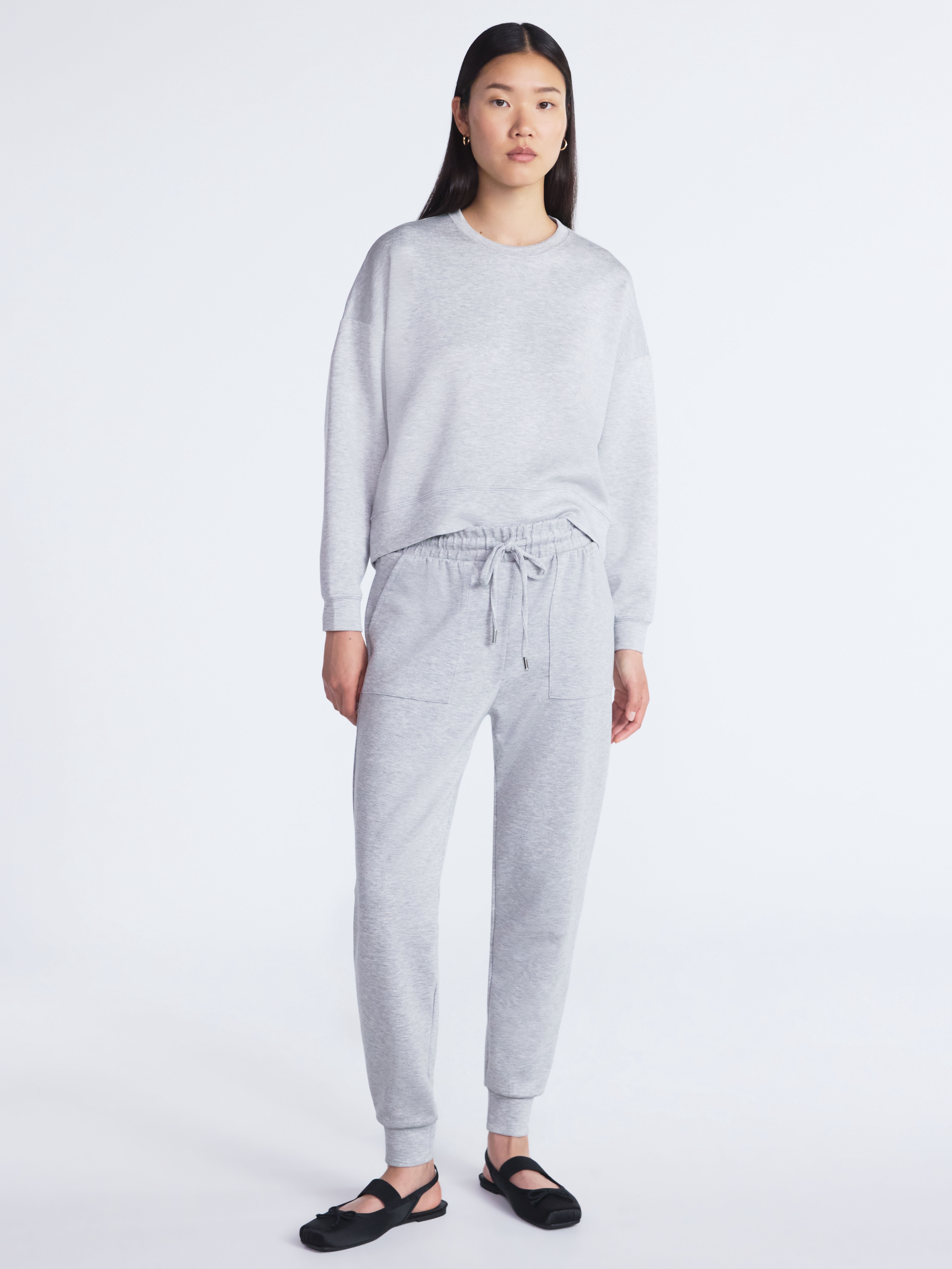 Scoop Women's and Women's Plus New Scubaknit Jogger Pants, Sizes XS-4X
