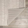 thumbnail image 4 of Hauteloom Lascassas Living Room, Bedroom Area Rug - Bohemian, Transitional - Medium Gray, Charcoal, Off White - 6'7" x 9', 4 of 10