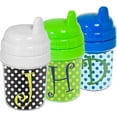 thumbnail image 2 of Thermo-Temp 5 oz. Personalized Toddler Sippy Cups in Green - Pack of 24, 2 of 6