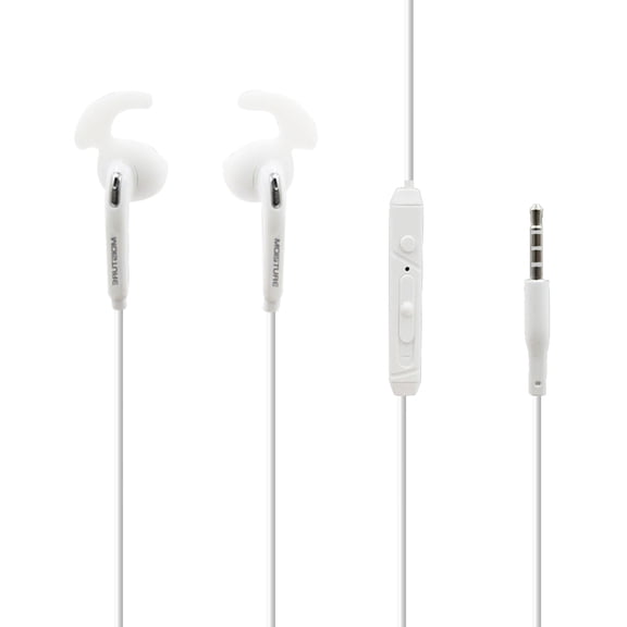 Sports Super Bass Earphones In White