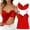 Red -AP19, variant on Nestiefly Tank Top with Built in Bra for Women Spaghetti Strap v Neck Camisole Tops Workout Summer Cami Undershirt Wine XL