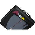 Caseit Might Zip Tab Zipper Binder, 3" ORing with 5color tabbes
