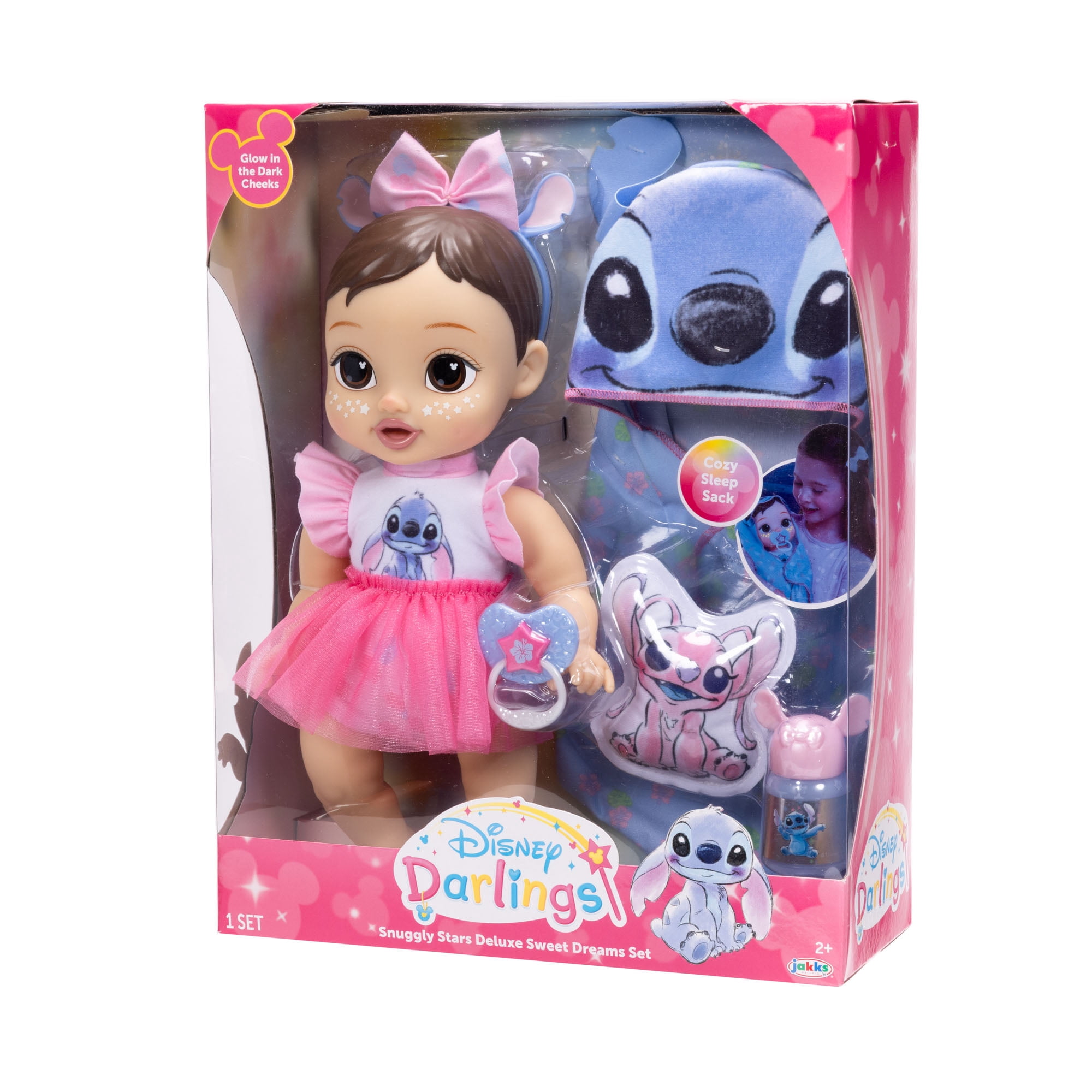 DISNEY DARLINGS SNUGLY STARS STITCH DOLL