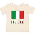 thumbnail image 3 of Inktastic Italy Flag & Italia Black Border Boys or Girls Baby T-Shirt, 3 of 5