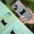 thumbnail image 5 of (3Pcs) Peeking Sneaky Cat Sticker, Cute Black Cat Meme Sticker Car Decal Bumper Stickers, Kitty Vinyl Stickers - Stickers for Laptop Water Bottle Phone Car Window Helmet 3 Inches, 5 of 6