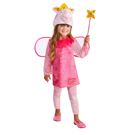 Girls Princess Peppa Pig Costume