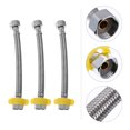 thumbnail image 1 of FUTUREORYY 3pcs Shower Extension Hose for Bathroom Use with Steel Durability, 1 of 7