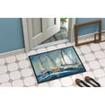 thumbnail image 4 of Carolines Treasures JMK1027JMAT Roll me over Sailboats Door Mat Indoor Rug or Outdoor Welcome Mat 24x36 Doormat  36"L x, 4 of 4