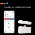 thumbnail image 3 of Tuya Smart Install Free Invisible Drawer Lock Bluetooth Smart Anti-theft Lock Shoe File Cabinet, 3 of 5