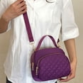thumbnail image 5 of CAIXIA Messenger Bag Womens Fashion Casual Mini Nylon Messenger Crossbody Shoulder Bag, Lightweight Daily Commute Small Purse, 5 of 6