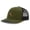 Loden Black, variant on Richardson Trucker Hat Animal Bird Wildlife Valley Quail Polyester Baseball Cap Snapback Heather Grey Black Design Only