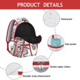thumbnail image 4 of Paisley Gift Bookbag - Trendy Waterproof Backpack for School & Work, Durable Laptop Bag for College Students, Stylish Paisley Print for Women & Men, 4 of 6