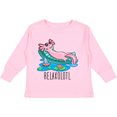 thumbnail image 3 of Inktastic Relaxolotl- Cute Axolotl on Summer Vacation Boys or Girls Long Sleeve Toddler T-Shirt, 3 of 5