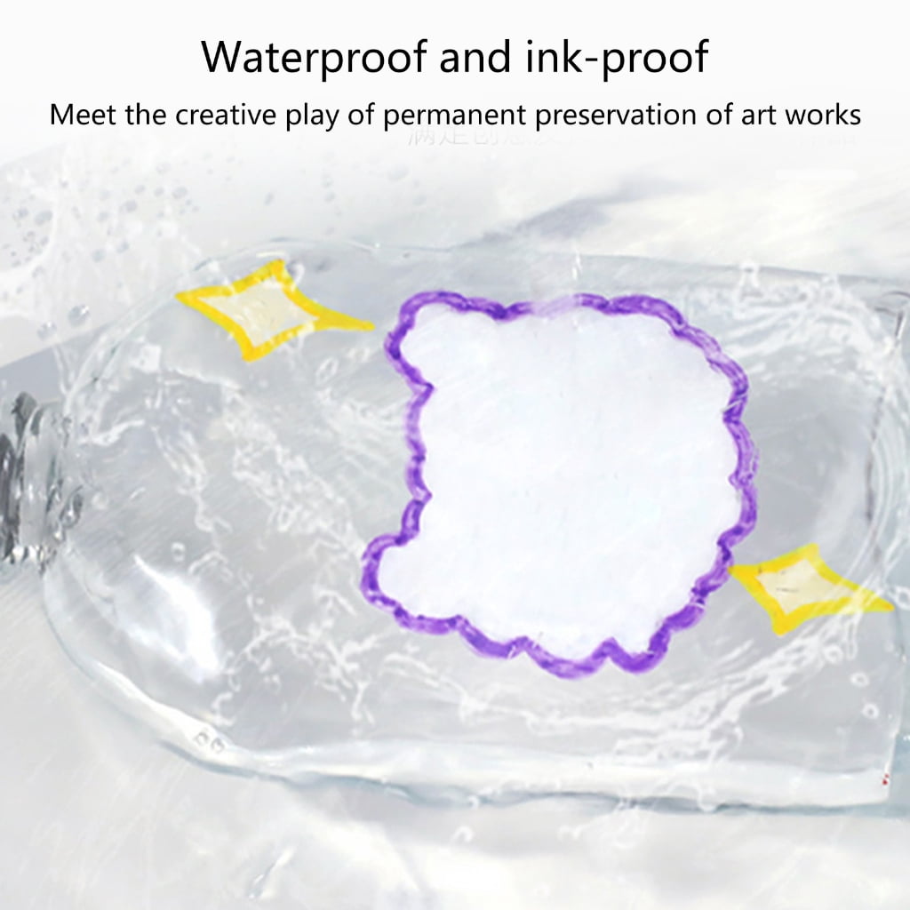 12/24/26/30 Colors Double Ended Acrylic Paint Marker Waterproof Acrylic Marker
