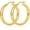 Gold - 20mm, variant on 5mm Wide 925 Sterling Silver Hoop Earrings Hypoallergenic 14K Real Gold Plated Lightweight Big Hoop Earring for Women Oversize Large Silver Hoops Earring for Women 20/30/40/50/60/70mm(50mm)[c7628]