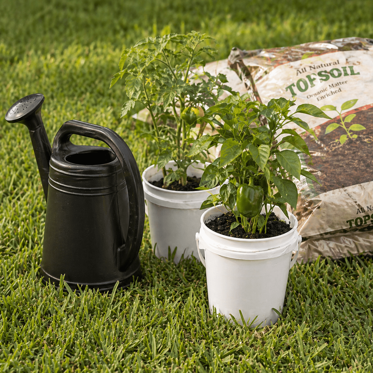 Hyper Tough 0.4 qt White Mini Utility Bucket