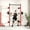 Red, variant on GVN Dumbbell Racks with Pull Up Bar, Wall Mounted and Adjustable, Adjustable Squat Rack with 1000 Pounds Capacity, Red