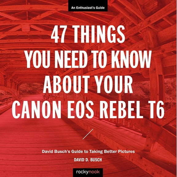 The David Busch Camera Guide 47 Things You Need to Know about Your Canon EOS Rebel T6: David Busch's Guide to Taking Better Pictures, (Paperback)