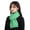 B-Green, variant on Otntypg Winter Wool Knitted Scarf Women Plush Velvet Thick Warm Solid Color Ribbed Knit Long Neck Scarf Pashmina Soft Warm Collar Scarf 20*160cm/7.87*62.99inch