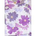 thumbnail image 6 of Suagox Toddler Girls Overalls Flower Print Sleeveless Straps Buttons Pockets Shortall Summer Kids Romper Jumpsuit for 6-24 Months and 2-4 Years Old Baby, 6 of 10