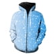 thumbnail image 1 of Sudadera con capucha y cremallera para hombre, con estampado de copos de nieve de invierno, moda, tops, estampado 3D, manga larga, divertida, de gran tamaño, gran oferta 2024, para adolescentes, prima, 1 of 6