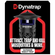 Dynatrap LED Mosquito and Insect Trap for 1 Acre, Outdoor Electric Insect Killer, Weather Resistant, Black