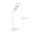 thumbnail image 2 of Dalidasy LED Table Lamp Foldable Control 3 Modes Eye- protection Table Lamps USB Desk Light for Dorm Study Office Bedroom ( Silver ), 2 of 10