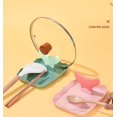thumbnail image 2 of Pot Lid Holder Kitchen Multi-purpose Dish Organizer Cooking Tool Shelf Kitchen Cabinet Pot Spatula Tableware Stand Shelf Storage Rack Household Blue, 2 of 8