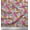 Peach, variant on Soimoi Blue Cotton Duck Fabric Leaves & Pink Floral Print Fabric by The Yard 42 Inch Wide