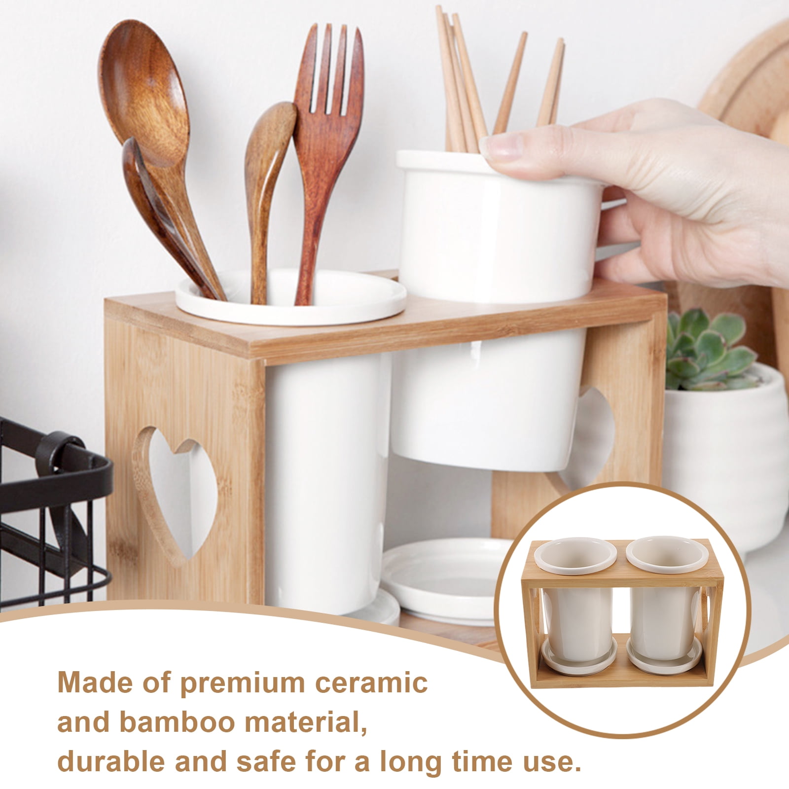 unbranded  Holder Draining Utensils Cutlery Storage Rack Chopstick Tableware