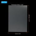thumbnail image 2 of Uxcell 20 Mil Clear Binding Covers, 20Pcs for Report, Semi Transparent, 2 of 6