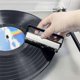 thumbnail image 2 of Vinyl Record Brush Portable Anti-Static Record Brush + Stylus Brush, 2 of 4