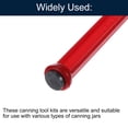 thumbnail image 4 of Uxcell Magnetic Lid Lifter Canning Kits, Magnetic Canning Lids, Red, 4 of 7