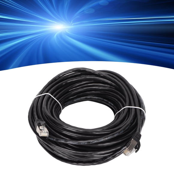 Cable Ethernet Cat 6 de Alta Velocidad de 10 Gbps con Protección EMI y Baja Pérdida de Retorno Rigurosamente Probado Adecuado para Redes LAN