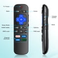 thumbnail image 4 of (2-Pack) Universal Remote Control Replacement for Hisense-for TCL-for Onn-for Sharp-for Philips-for Westinghouse-for Insignia-for Element Roku Smart TVs (Not for Roku Stick and Box), 4 of 8