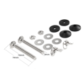 thumbnail image 4 of 12 Pack Toilet Tank to Bowl Bolt Kits Cistern Bolts Kit,Stainless Steel Toilet Pan Fixing Fitting with Double Gaskets, 4 of 7