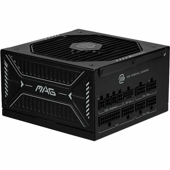 MSI MAG 1000W Power Supply with 80 PLUS Gold Certification